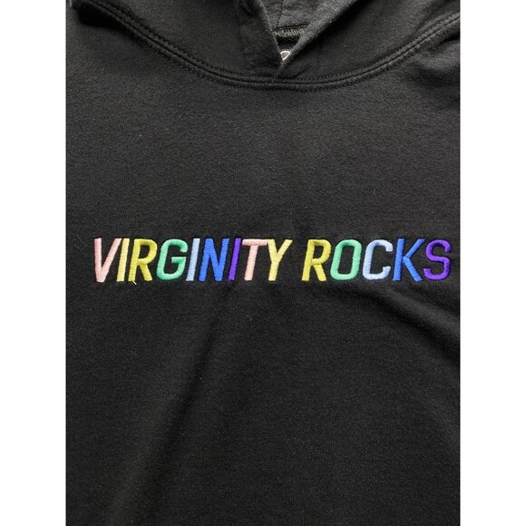 Danny Duncan "Virginity Rocks" Black Hoodie #7142 - Picture 3 of 6
